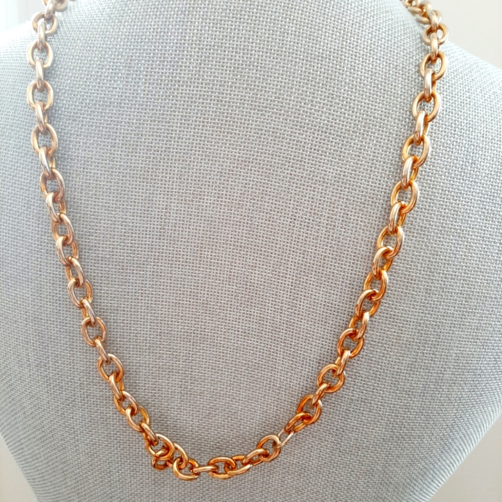 Long Gold Chain Necklace